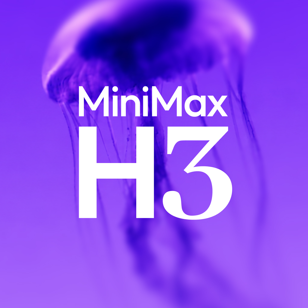 MiniMaxの公式発表における、動画生成モデルH3のリリースに関する引用画像。