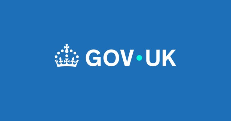 英国政府の公式発表の引用画像。