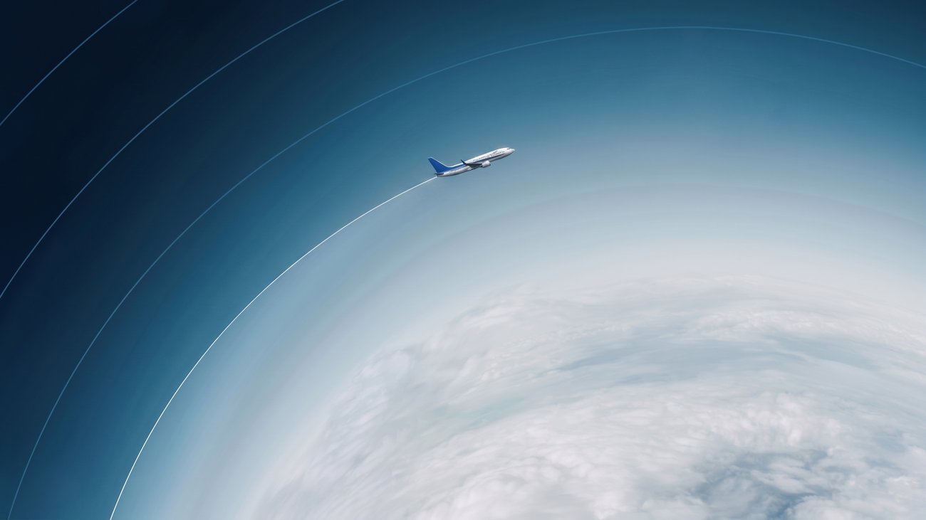 Googleによる航空機雲対策の実証実験に関するプレスリリースの引用画像。
