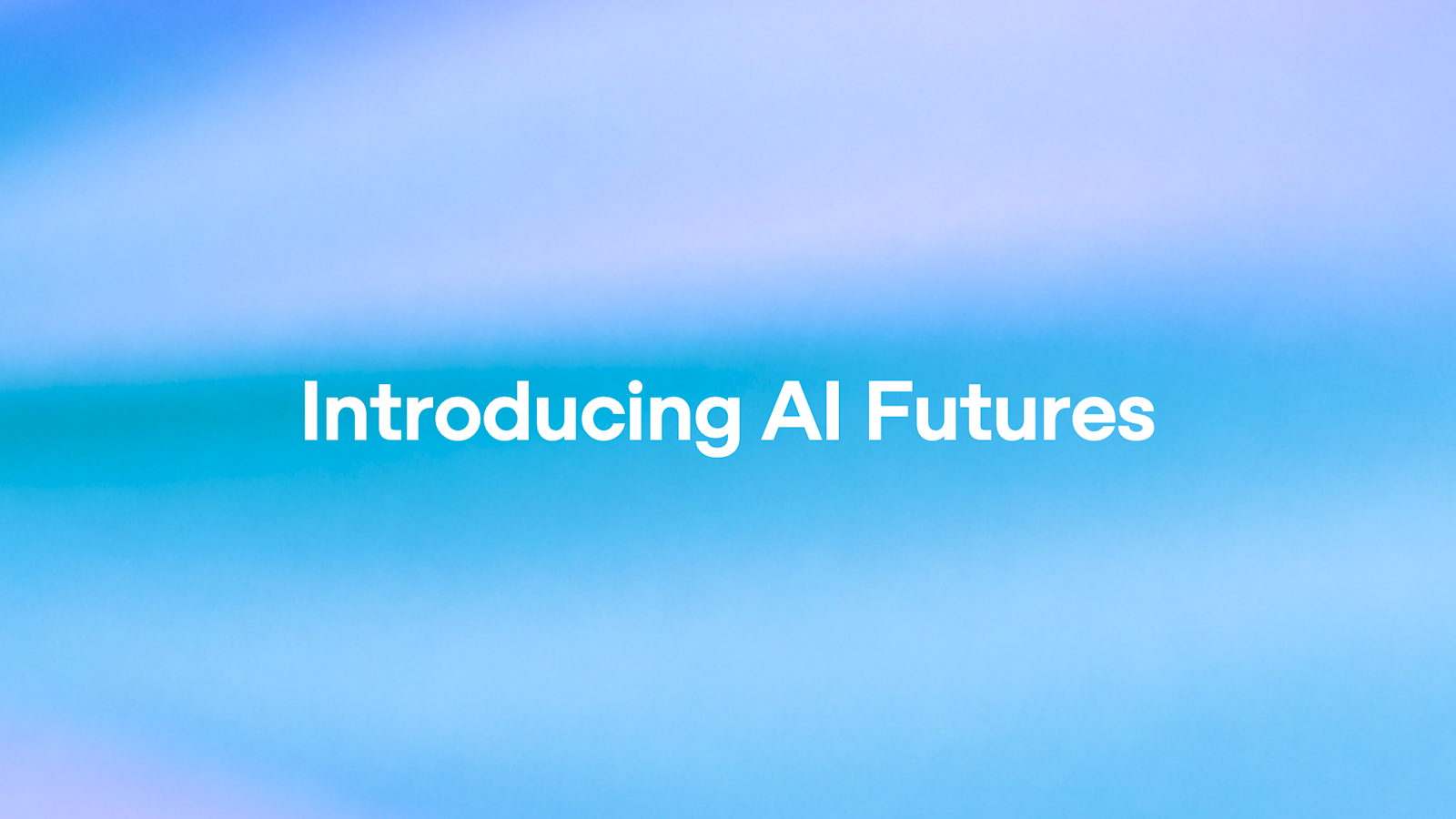 OpenAIの公式ブログ「AI Futures」のロゴとタイトル。