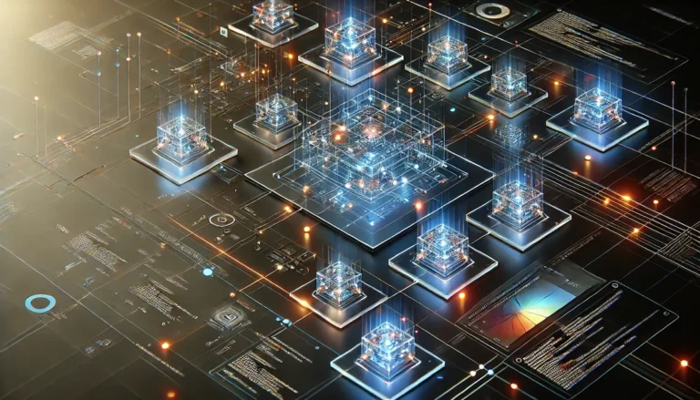AMDのブログ記事から引用された、Hyperloomの技術的な詳細や仕組みを示す図解画像。