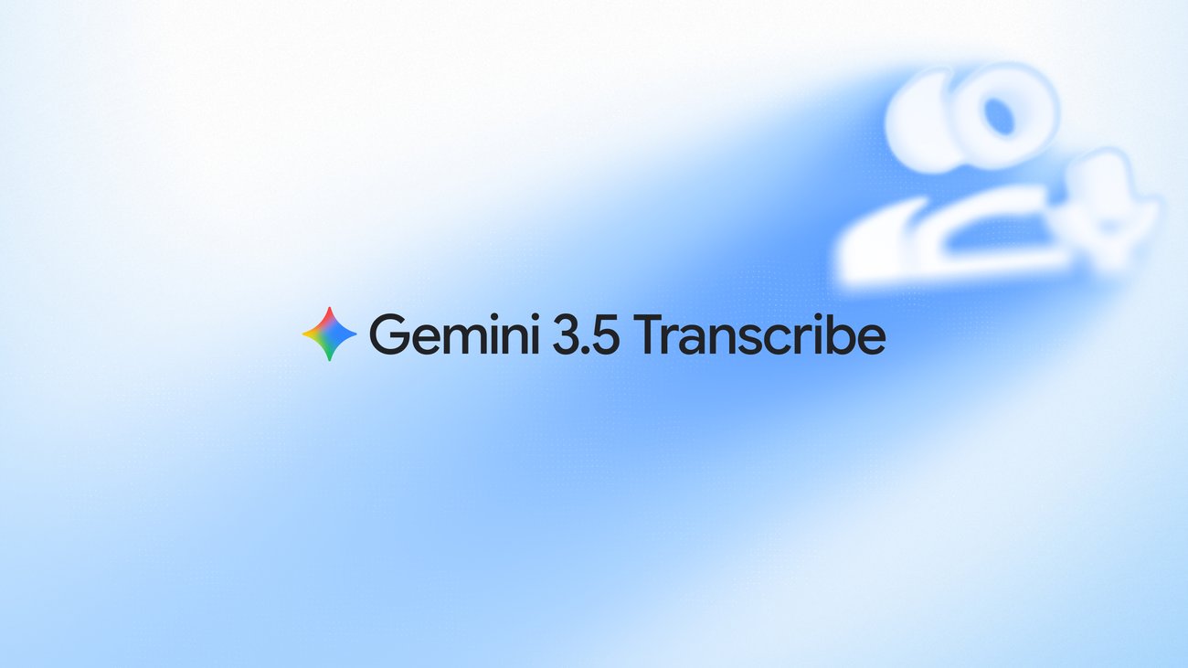 Google DeepMindによる音声認識モデル「Gemini 3.5 Transcribe」のリリースを告知する引用画像。