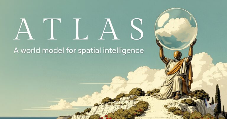 World Labsが発表した次世代世界モデル「Atlas」のリリースに関する引用画像。