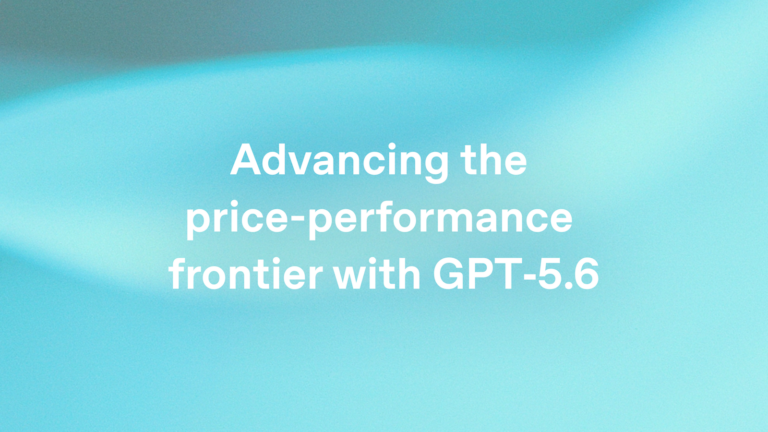 OpenAIによるGPT-5.6の価格改定と高速化に関する公式リリースの引用画像。