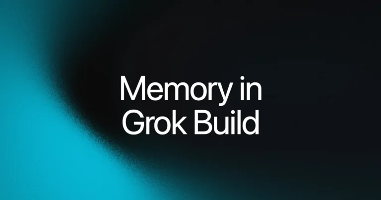 x.aiの公式発表から引用された、Grok Buildの機能を紹介するテキストを含む画像。