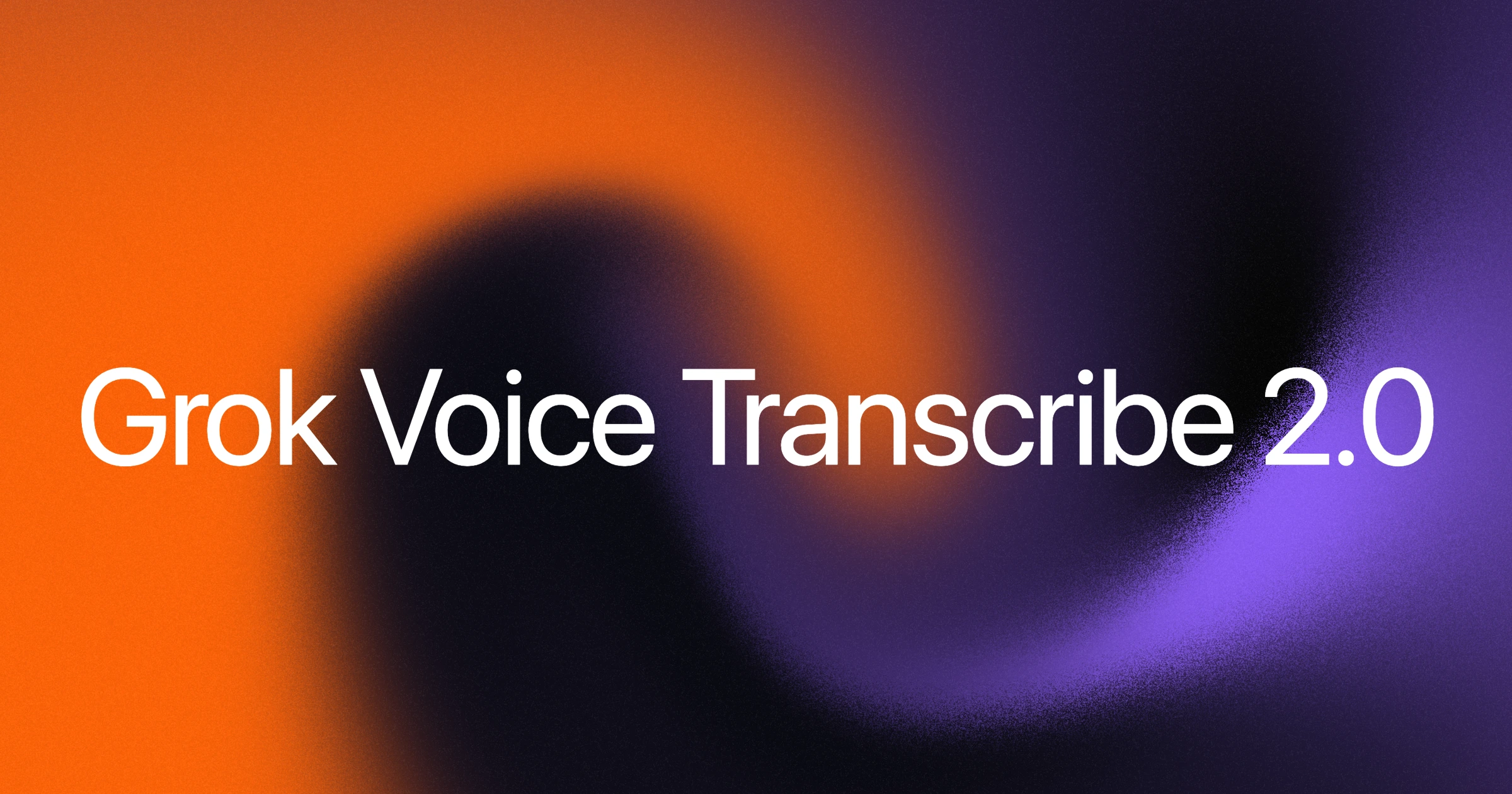 xAIが公開した新しい音声文字起こしモデル「Grok Voice Transcribe 2.0」に関する公式のリリース情報。