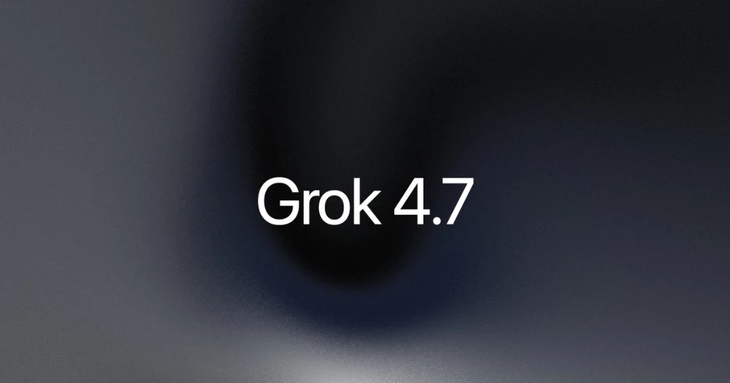 xAIの公式発表によるGrok 4.7のリリースを伝える引用画像。