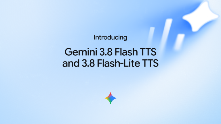 GoogleによるGemini 3.8 TTSの発表に関する公式リリース資料の引用画像。