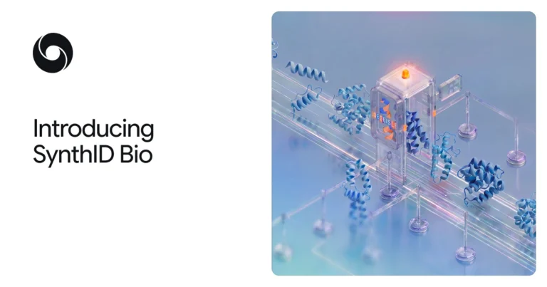 Google DeepMindのSynthID Bioに関するプレスリリースの引用画像。